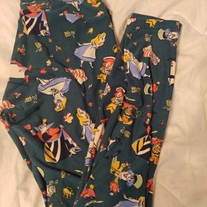 Alice in Wonderland Leggings